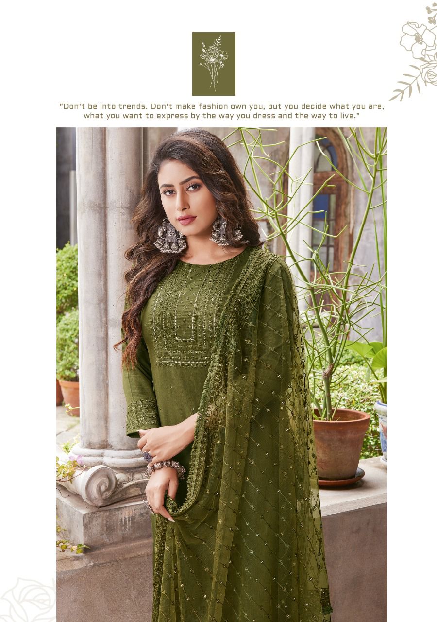 Ladies Flavour Raashi Festive Wear Wholesale Readymade Salwar Suit Catalog